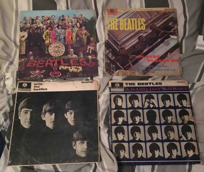 Tesoros de valor incalculable escondidos en casa - Vinilos de los Beatles