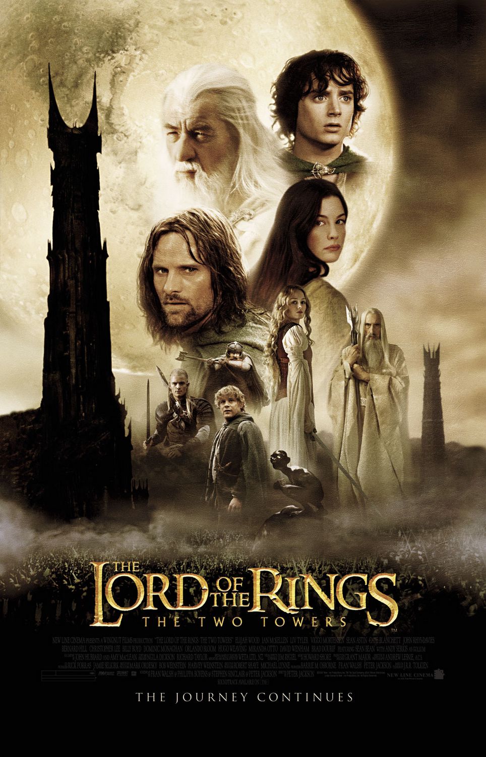 The Best Movies of All Time according to IMDB - The Lord of the Rings: The Two Towers - 2002