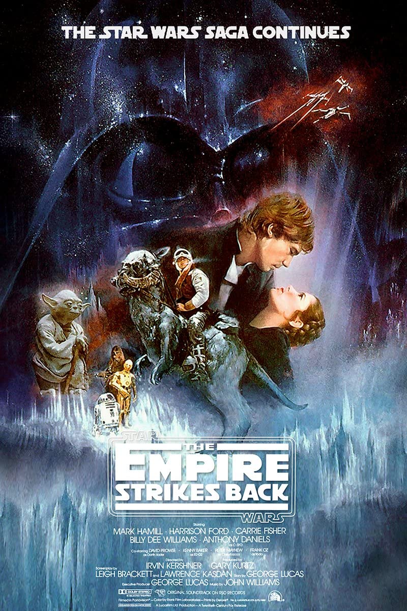 The Best Movies of All Time according to IMDB - The Empire Strikes Back - 1980