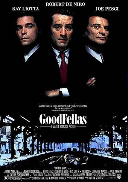 The Best Movies of All Time according to IMDB - Goodfellas - 1990